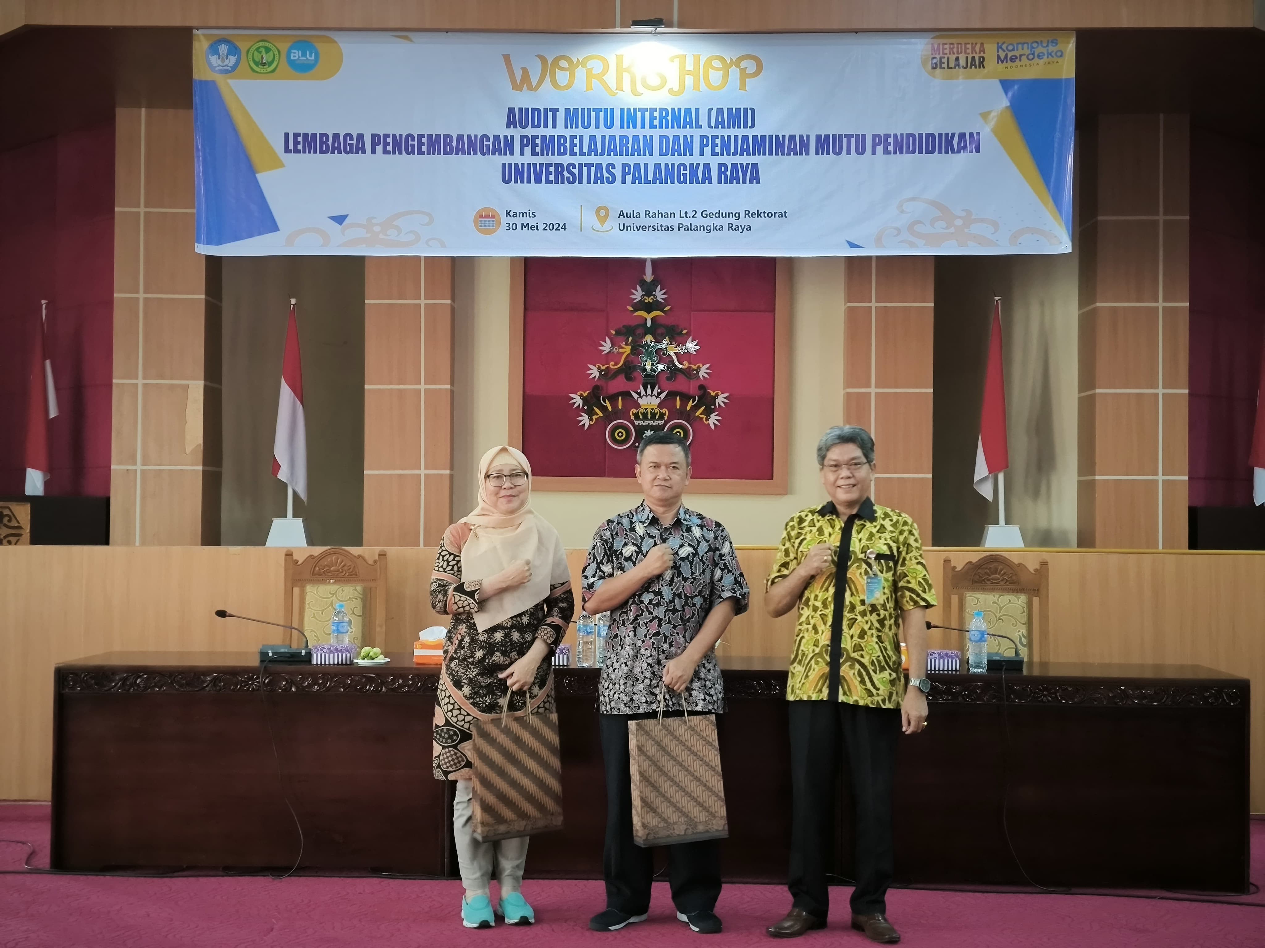 Universitas Palangka Raya Tingkatkan Mutu Pendidikan Melalui Workshop SPMI dan AMI